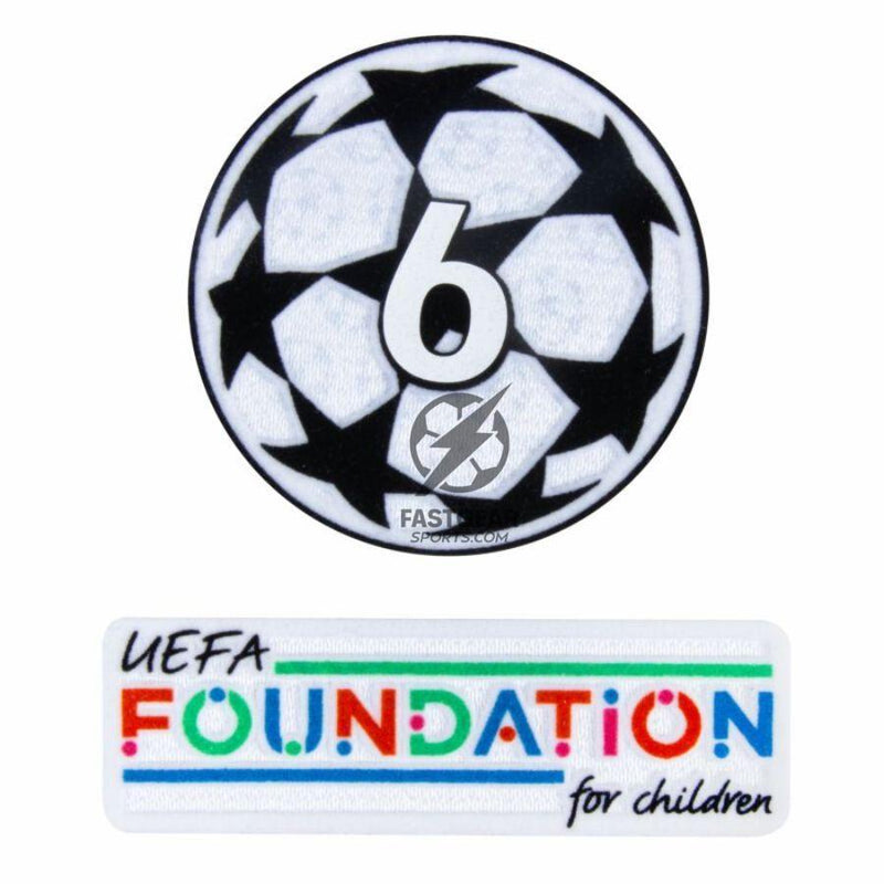 Liverpool Mac Allister 10 Home 2024/25 Patches UCL UEFA Foundation (Official Printing)