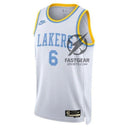LeBron James Los Angeles Lakers 2023 White NBA Jersey - Classic Edition