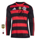 Flamengo Home Long Sleeve Fan Jersey 2025/26