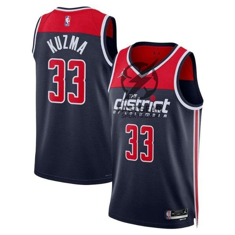 Kyle Kuzma Washington Wizards Unisex 2023 Statement Edition NBA Jersey - Navy