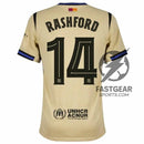 Barcelona Away Rashford 14 Fan Jersey 2025/26 Official Printing (La Liga)