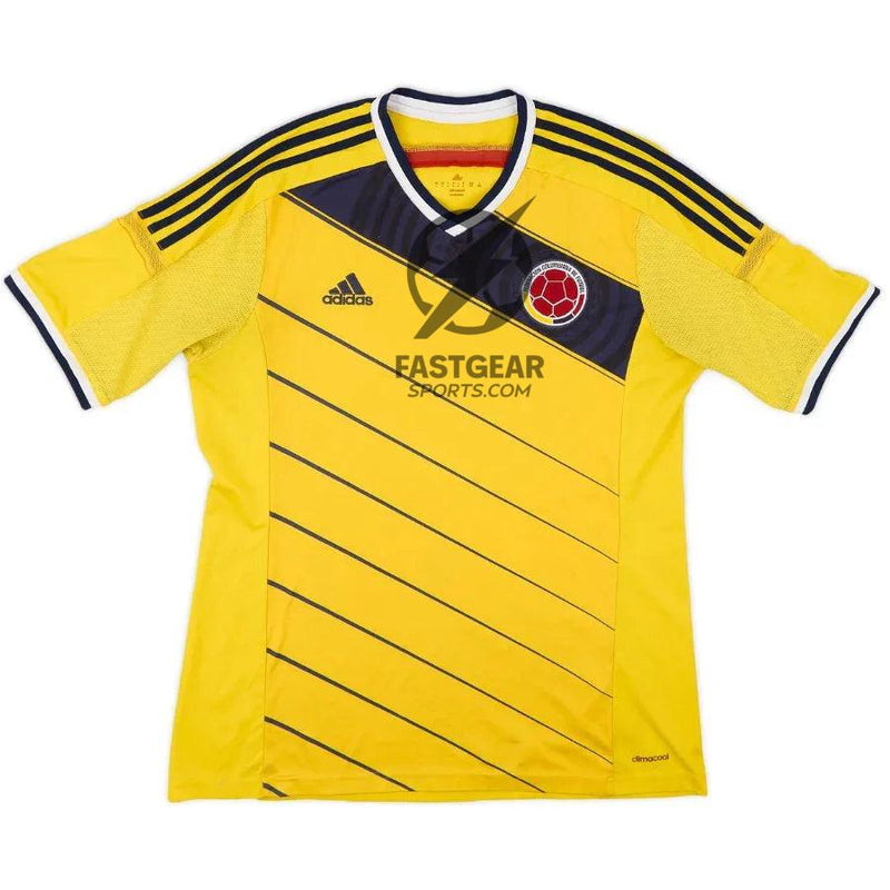 Retro Colombia Home Jersey 2014 James