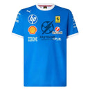 Scuderia Ferrari 2025 Team Monza T-Shirt -  Formula 1 F1 Formula One Blue Scozia