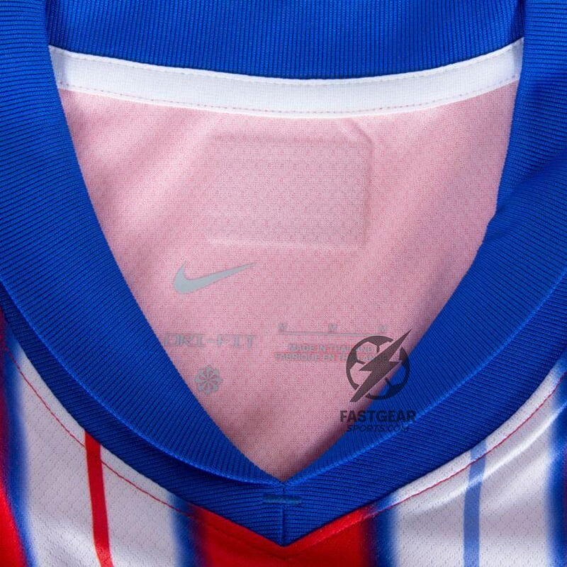 Atlético Madrid Home Fan Jersey 2024/25 Patches UCL UEFA Foundation (Official Printing)