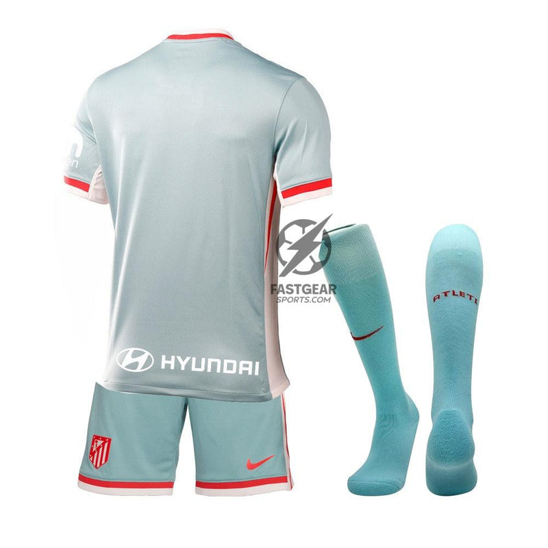 Kids KIT Atlético Madrid Away Jersey 2024/25