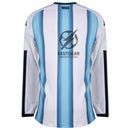 Argentina Home Long Sleeve Fan Jersey Shirt 2026 World Cup