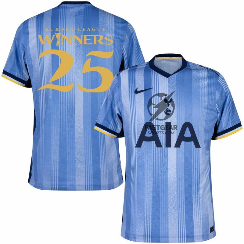 Tottenham Away Fan Jersey Europa League Winners Shirt 2024-2025