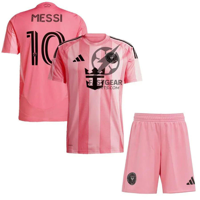 Kids Kit Inter Miami CF Lionel Messi 10 Home Fan Jersey 2025/26