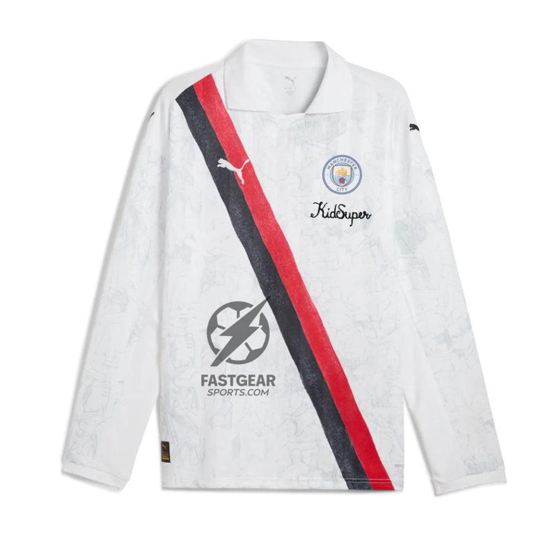 Manchester City Home Long Sleeve Fan Jersey 2025 Club World Cup