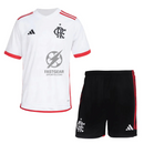 Kids KIT Flamengo Away Jersey 2024/25