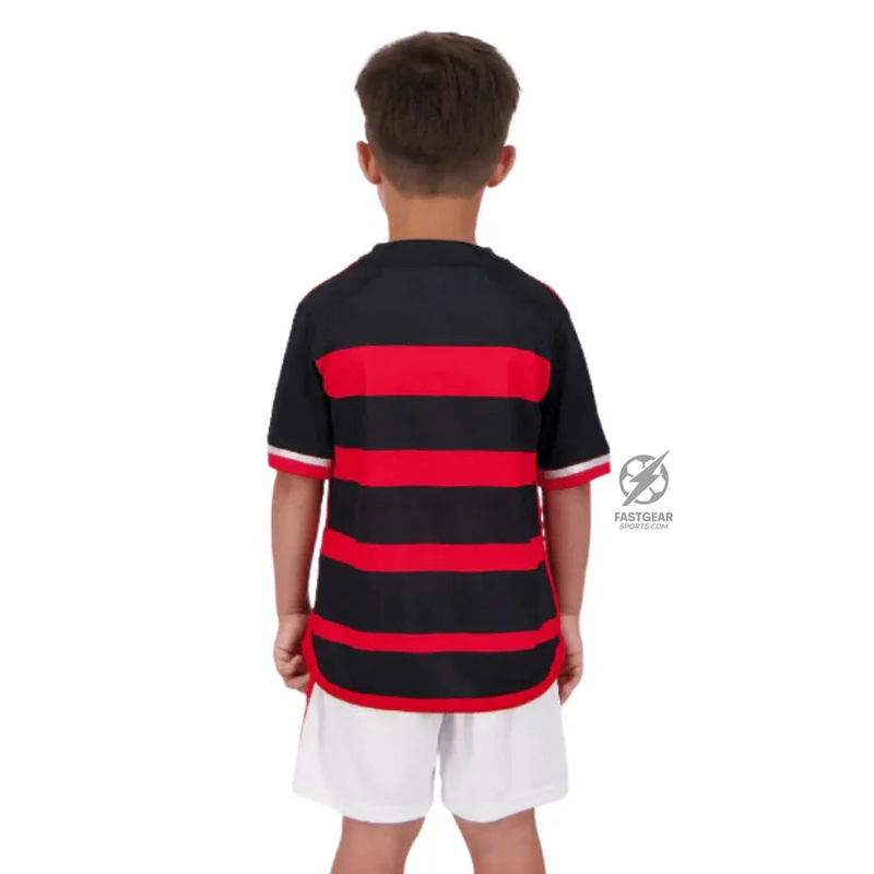 Kids KIT Flamengo Home Jersey 2024/25