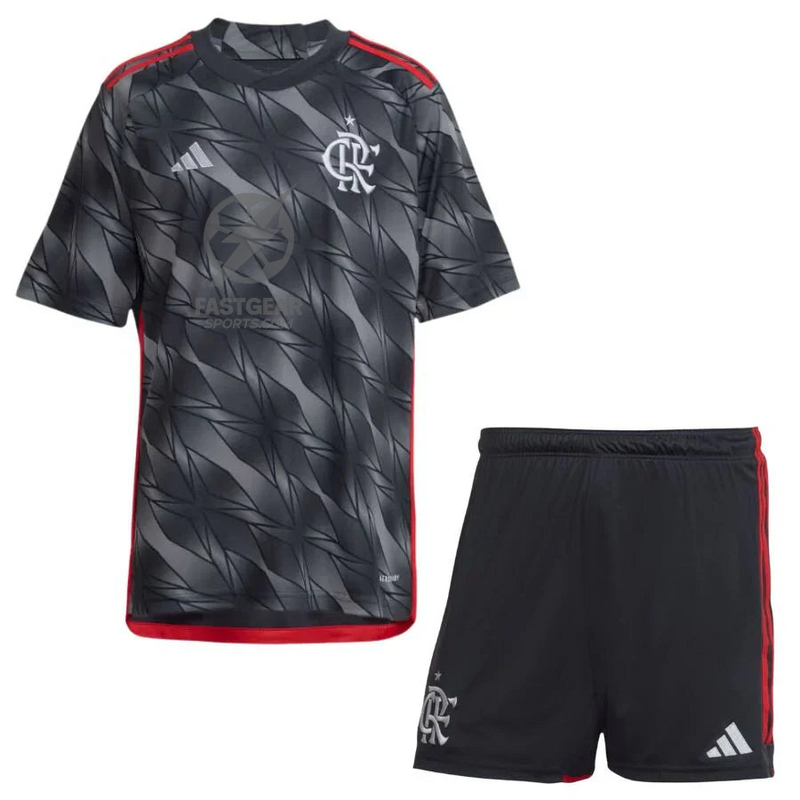Kids KIT Flamengo Third Jersey 2024/25