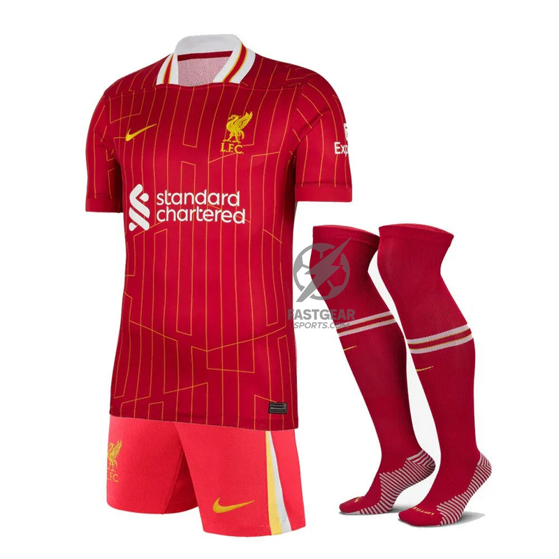 Kids KIT Liverpool Home Jersey 2024/25