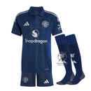 Kids KIT Manchester United Away Jersey 2024/25
