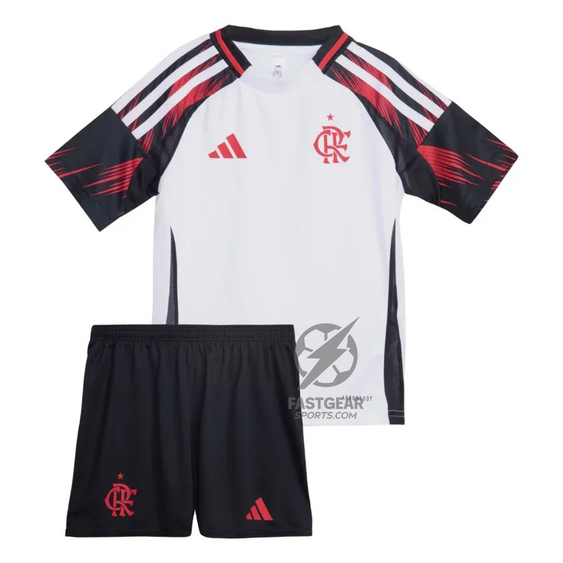 Kids Kit Flamengo Away 2025/26