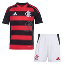 Kids Kit Flamengo Home Fan Jersey 2025/26