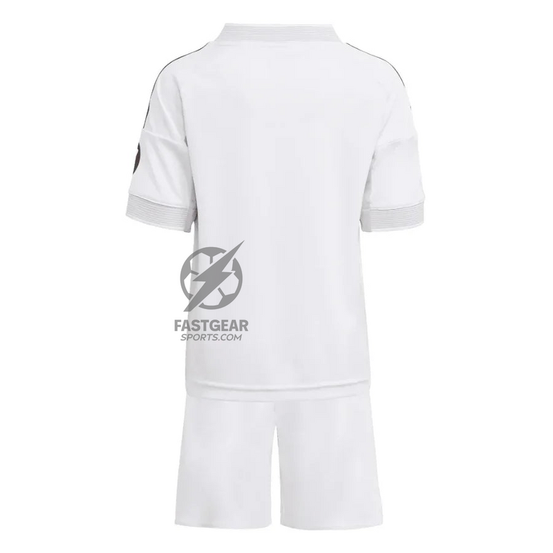 Kids Kit Real Madrid Home Fan Jersey 2025/26