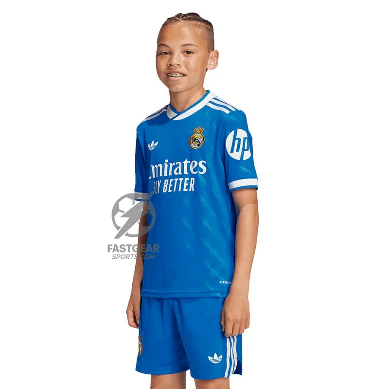 Kids Kit Real Madrid Third Fan Jersey 2025/26 adidas Originals