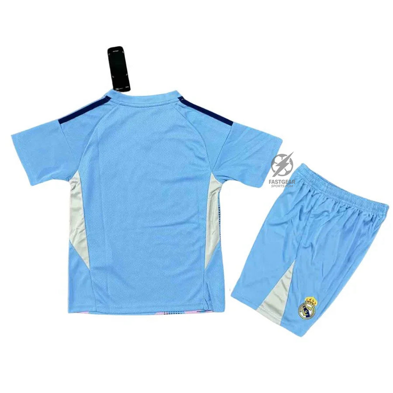 Kids Real Madrid GK Home Jersey 2024/25