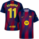 Kit 3 Fan Jerseys Barcelona Home, Away e Third 2025/26