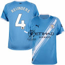Manchester City Home Reijnders 4 Fan Jersey 2025/26