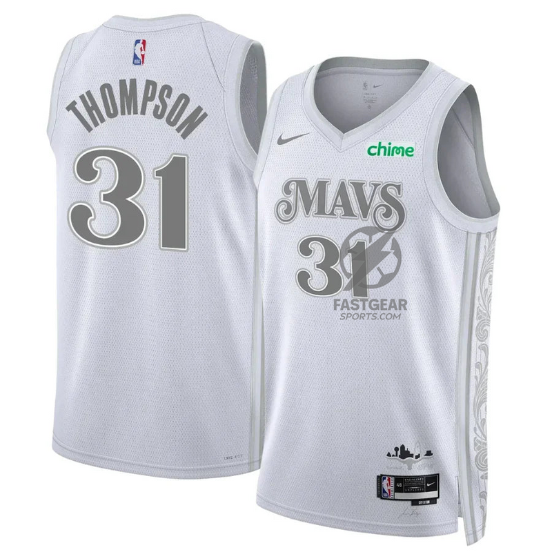 Klay Thompson 31 Dallas Mavericks City Edition 24/25 NBA Jersey