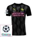 PSV Eindhoven Fan Jersey Pre-Match Away 2024/25 Patches UCL UEFA Foundation (Official Printing)