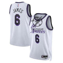 LeBron James Los Angeles Lakers Unisex 2023 NBA Jersey - City Edition - White