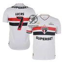 São Paulo Home Lucas 7 Fan Jersey 2025/26 Official Printing