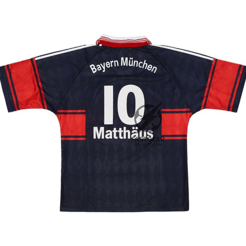 Matthäus #10 Bayern Munich Home Retro Jersey 1997/99