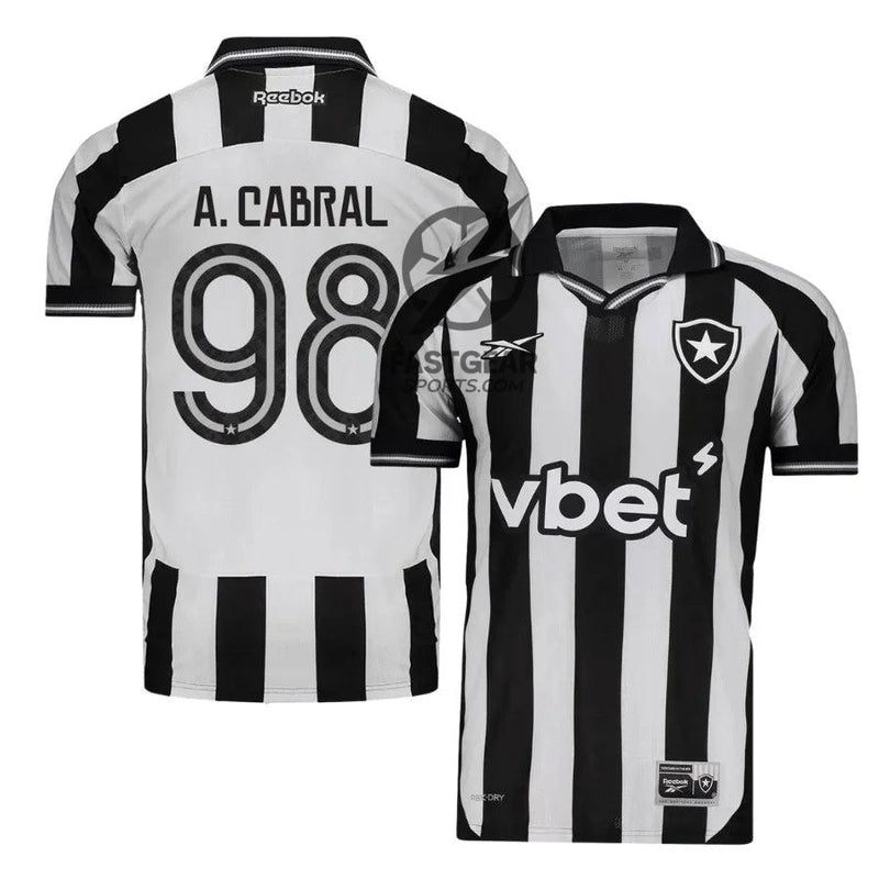 Botafogo A.Cabral 98 Home Fan Jersey 2025/26