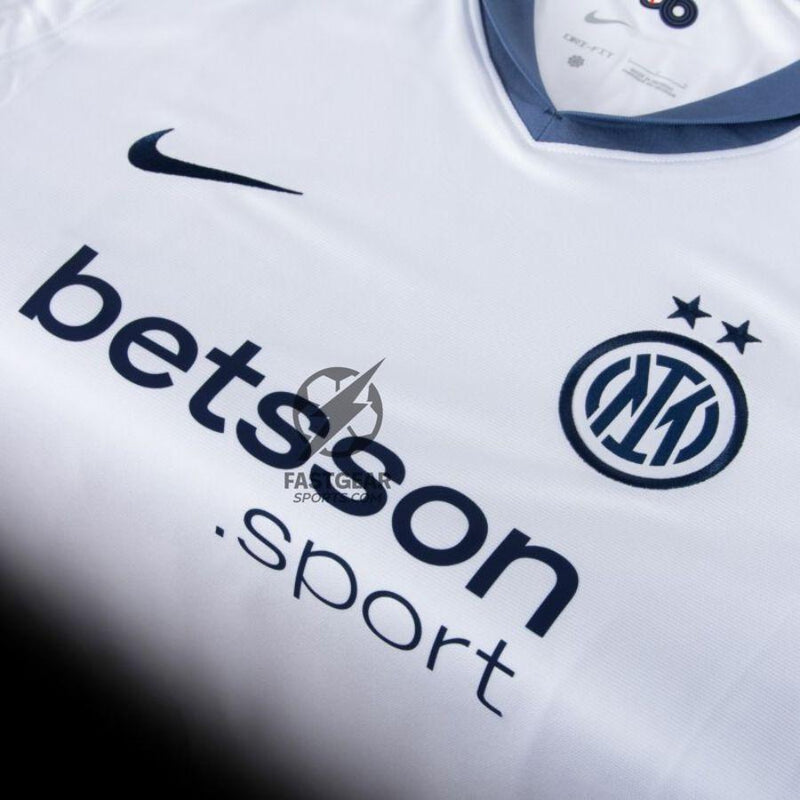 Inter Milan Lautaro 10 Away 2024/25 Patches UCL UEFA Foundation (Official Printing)