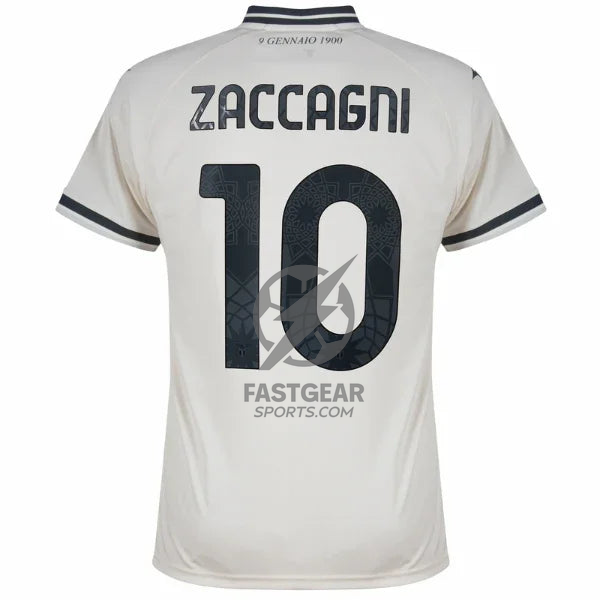 Lazio Away Zaccagni 10 Fan Jersey 2025/26 Official Printing