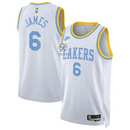 LeBron James Los Angeles Lakers 2023 White NBA Jersey - Classic Edition
