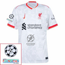 Liverpool Away 2024/25 Patches UCL UEFA Foundation (Official Printing)