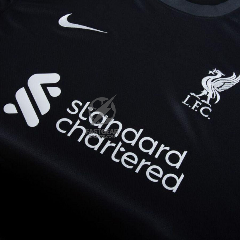 Liverpool Away 2024/25 Patches UCL UEFA Foundation (Official Printing)