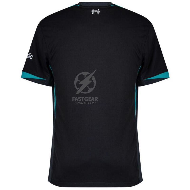 Liverpool Away 2024/25 Patches UCL UEFA Foundation (Official Printing)