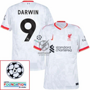 Liverpool Away 2024/25 Patches UCL UEFA Foundation (Official Printing)