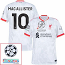 Liverpool Away 2024/25 Patches UCL UEFA Foundation (Official Printing)