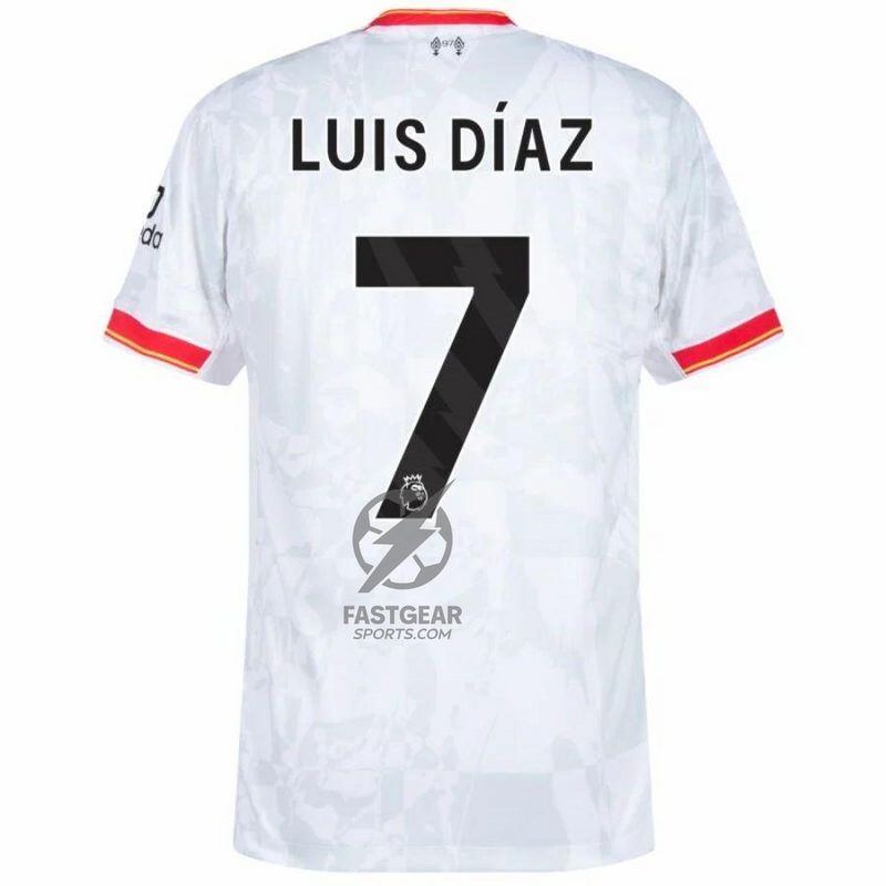 Liverpool Away 2024/25 Patches UCL UEFA Foundation (Official Printing)