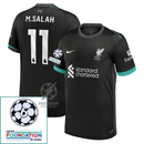 Liverpool Away 2024/25 Patches UCL UEFA Foundation (Official Printing)