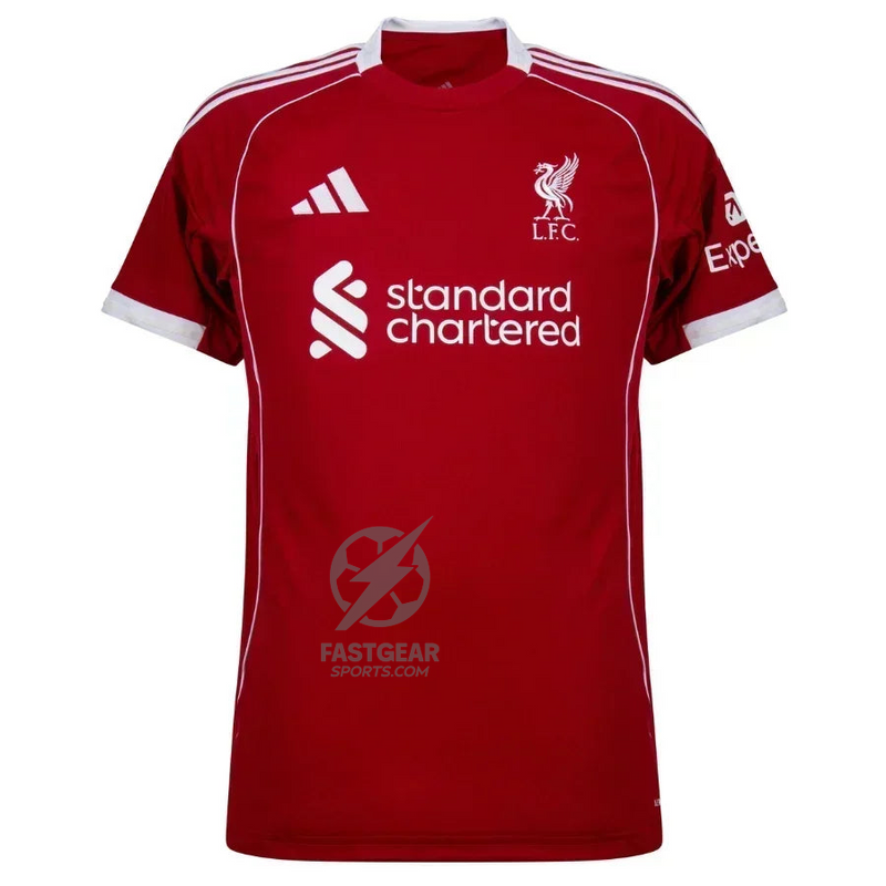Liverpool Florian Wirtz 7 Home Fan Jersey 2025/26
