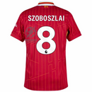 Liverpool Home 2024/25 Patches UCL UEFA Foundation (Official Printing)