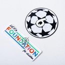 Liverpool Home 2024/25 Patches UCL UEFA Foundation (Official Printing)