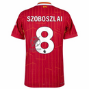 Liverpool Home 2024/25 Patches UCL UEFA Foundation (Official Printing)