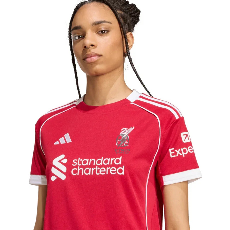 Liverpool Home Fan Jersey Women's 2025/26