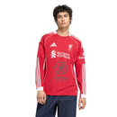 Liverpool Home Long Sleeve Fan Jersey 2025/26