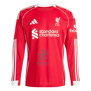 Liverpool Home Long Sleeve Fan Jersey 2025/26