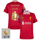 Liverpool Premier League Winners Trophy Edition Home Fan Jersey 2024/25