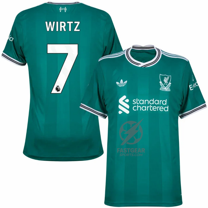 Liverpool Third Florian Wirtz 7 Fan Jersey 2025/26